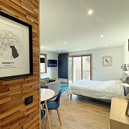 L'Albigny - Lovely Studio - 150 M Beach Annecy Luaran gambar