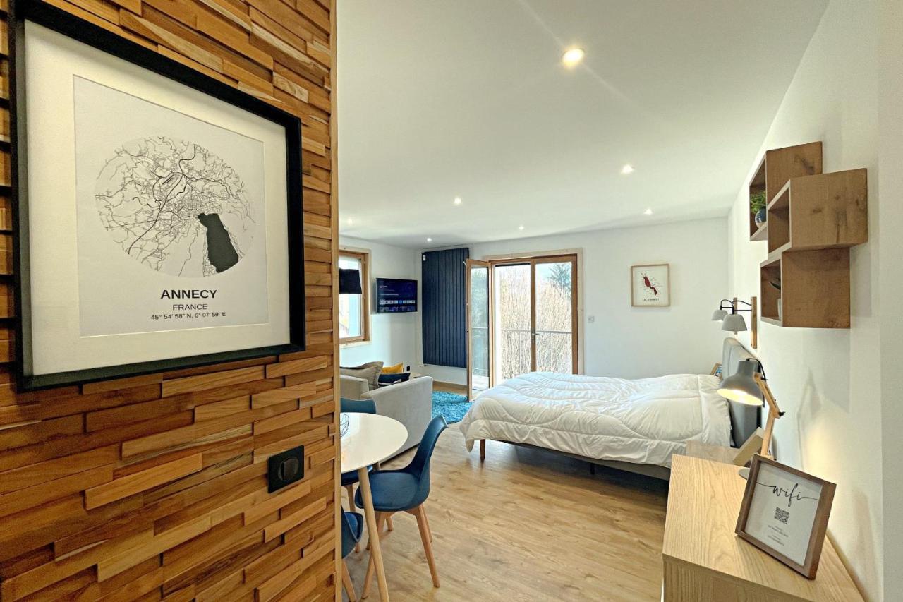 L'Albigny - Lovely Studio - 150 M Beach Annecy Luaran gambar
